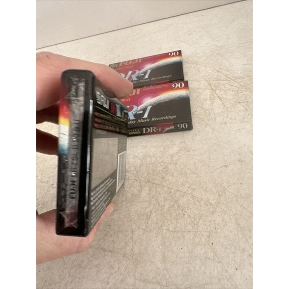 Fuji Audio Cassette DR-I Normal Bias 90 Minutes DR-1 Type 1 Lot Of 3 - Picture 6 of 7